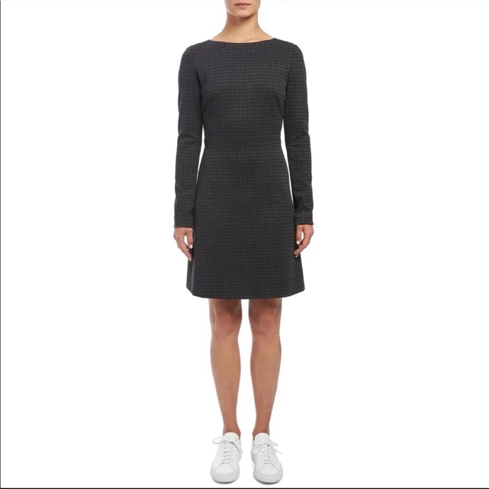 Theory Kamillina Houndstooth Dress NWT